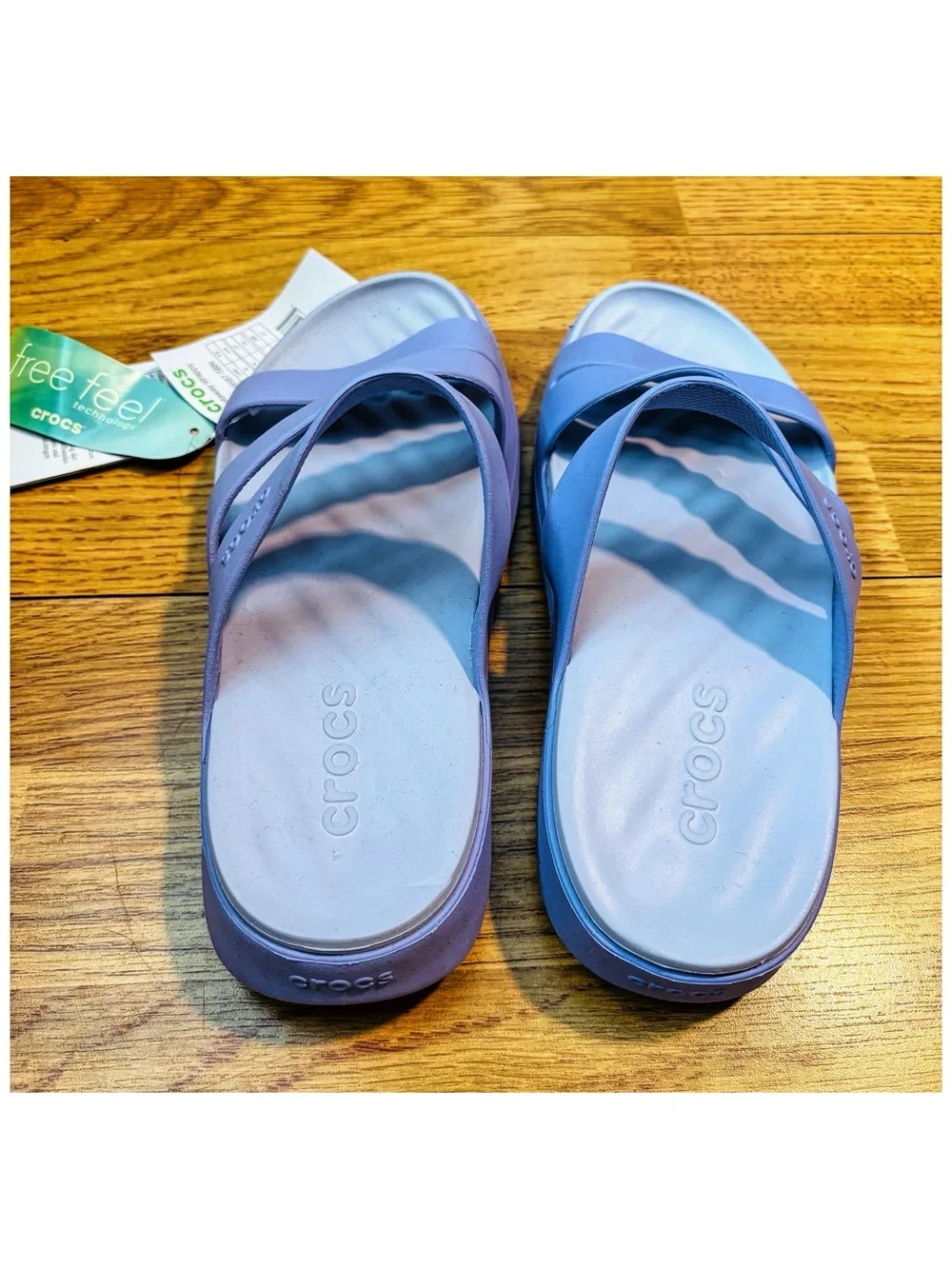 NWT- Women's Crocs Getaway Waterproof Strappy Slide Sandal- Size 8